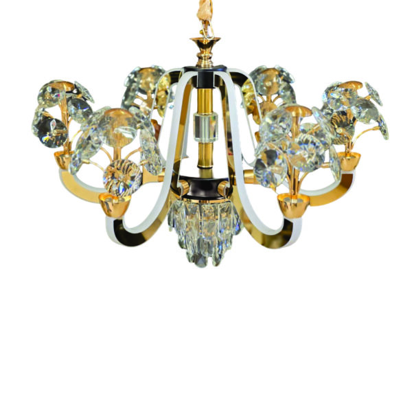 Aurora Bloom Crystal LED Chandelier