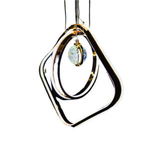Orbitra Geo Crystal LED Pendant Light