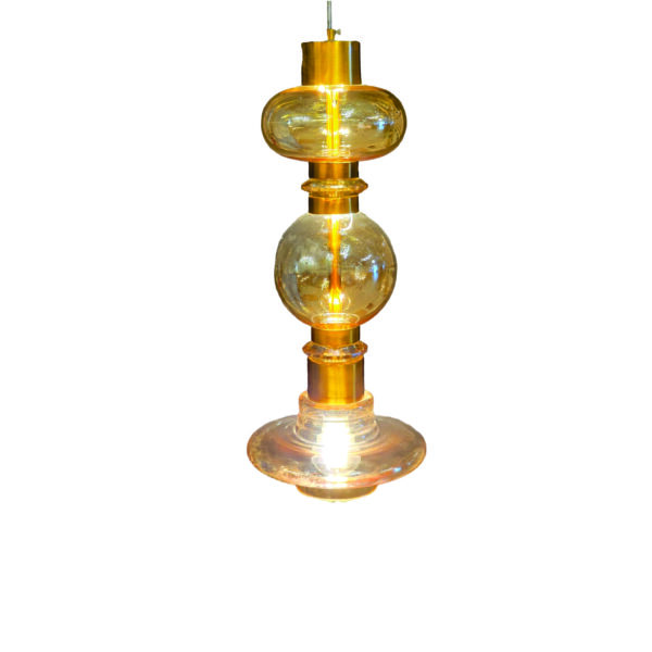 Luminex Artisan Glass Hanging Light