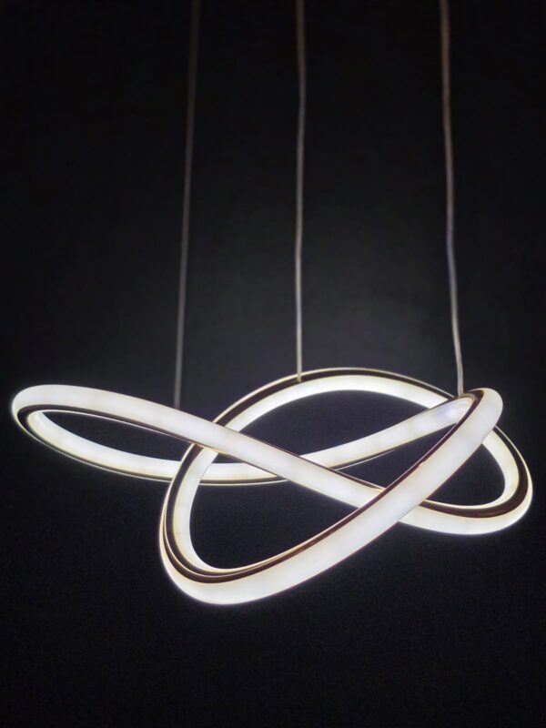 Infinity Loop LED Pendant Light - Image 3