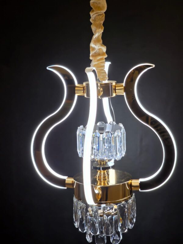 Regalia Crown Crystal Chandelier - Image 4