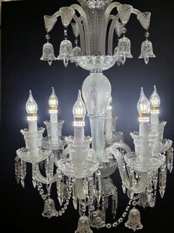 Imperial Crown Classic Crystal Chandelier - Image 4