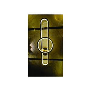 LumoRing Vertical LED Wall Light