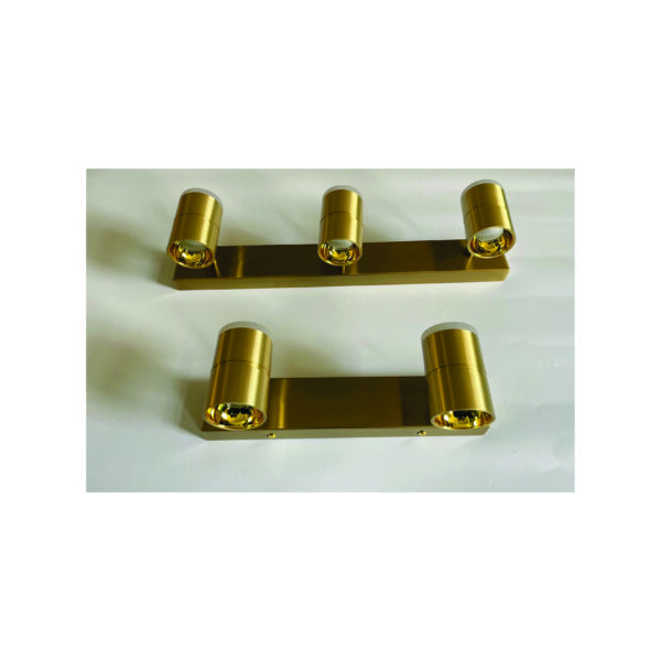 GoldSpot Mirror & Washroom Wall Light (2/3 Light Options)