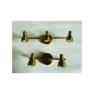 Vintage Brass Cone LED Mirror Light – Model 1006