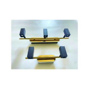 Modern Gold & Black LED Vanity Light – Model 1009