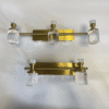 BubbleGlass Gold Vanity Light – Model 1005 - Image 2
