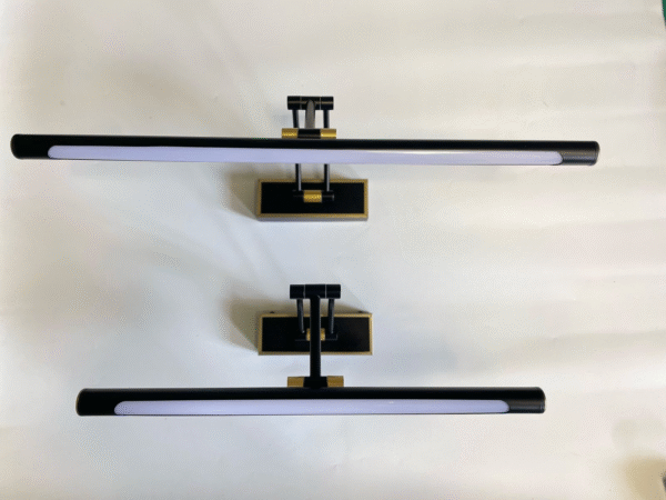 Black & Gold LED Wall Spotlight – Model 6877 - Image 3