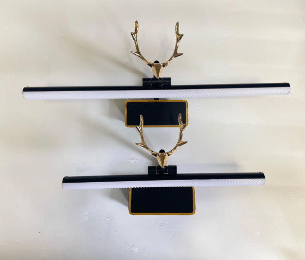 Golden Antler LED Wall Light – Model 6526 - Image 3